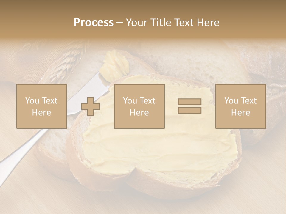 Fat Cholesterol Margarine PowerPoint Template