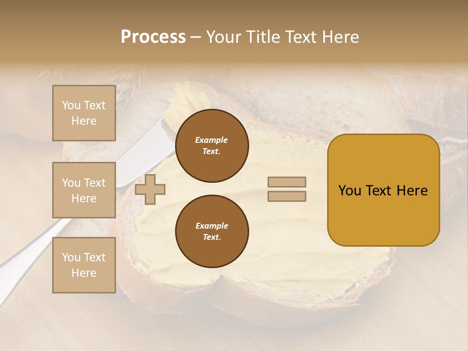 Fat Cholesterol Margarine PowerPoint Template