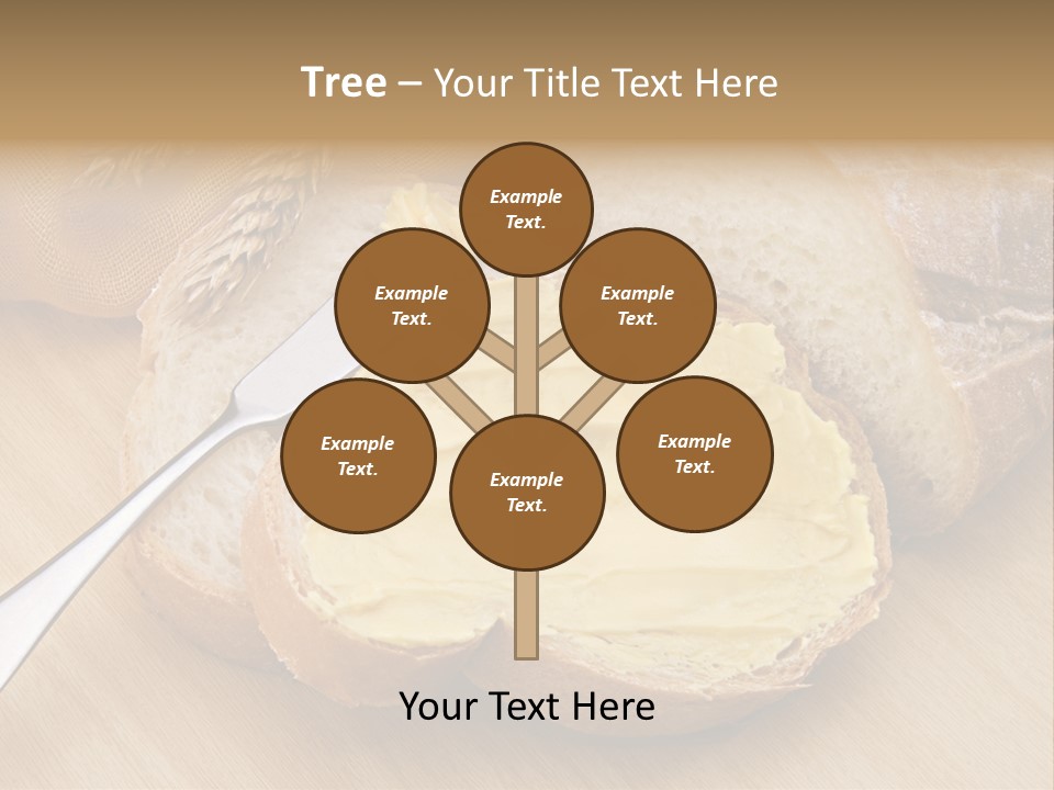 Fat Cholesterol Margarine PowerPoint Template