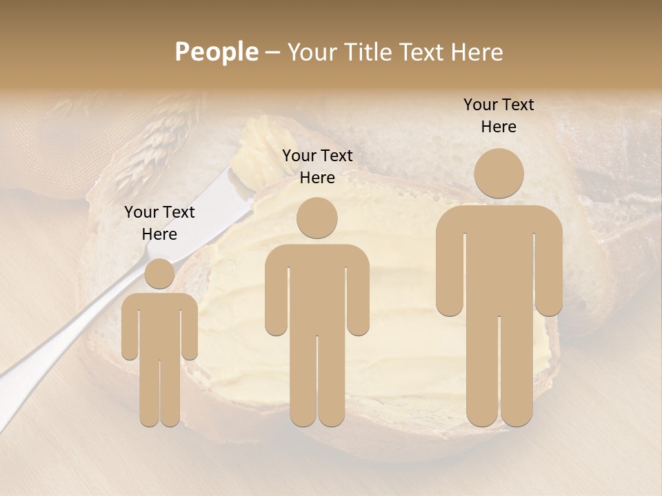 Fat Cholesterol Margarine PowerPoint Template
