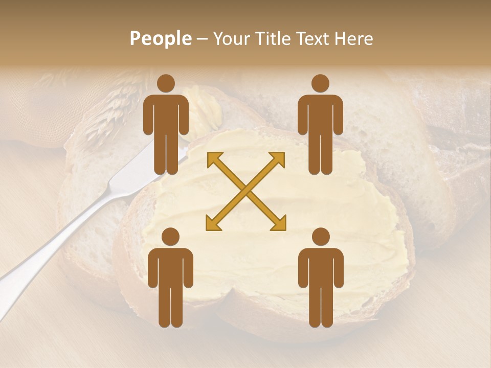 Fat Cholesterol Margarine PowerPoint Template