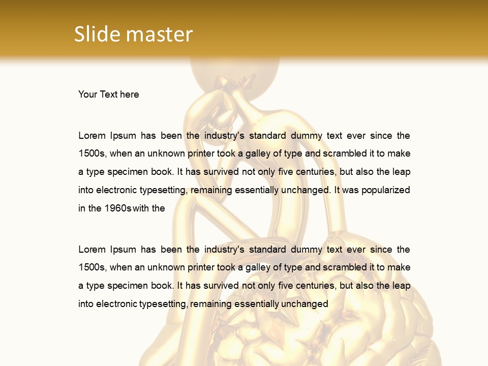 Idea Mind Thinker PowerPoint Template