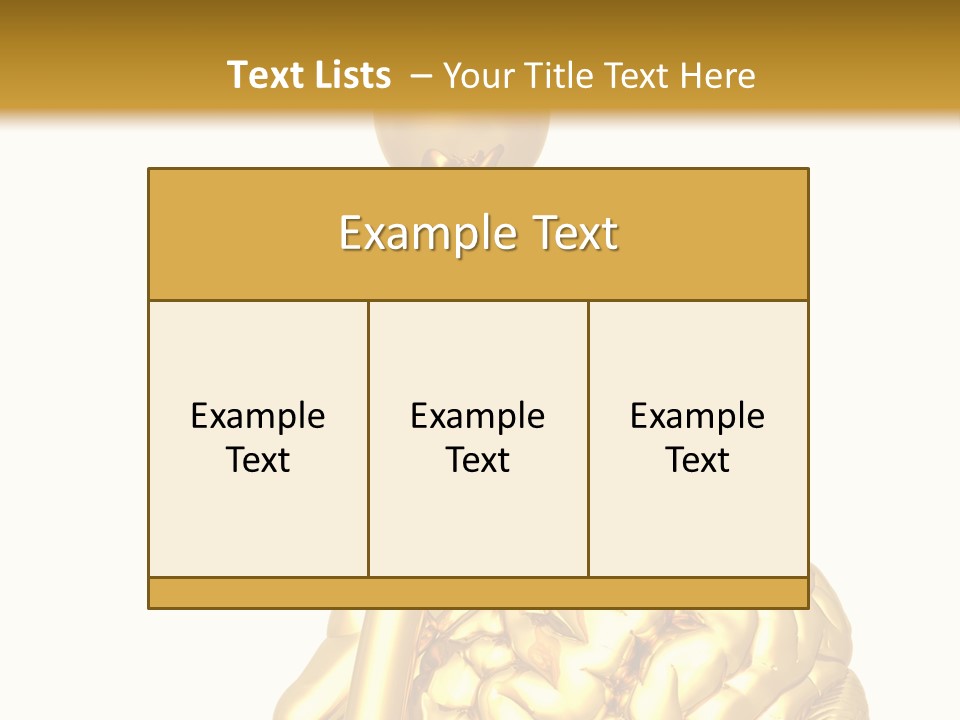 Idea Mind Thinker PowerPoint Template
