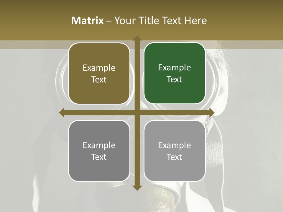 Produce Border Frame PowerPoint Template