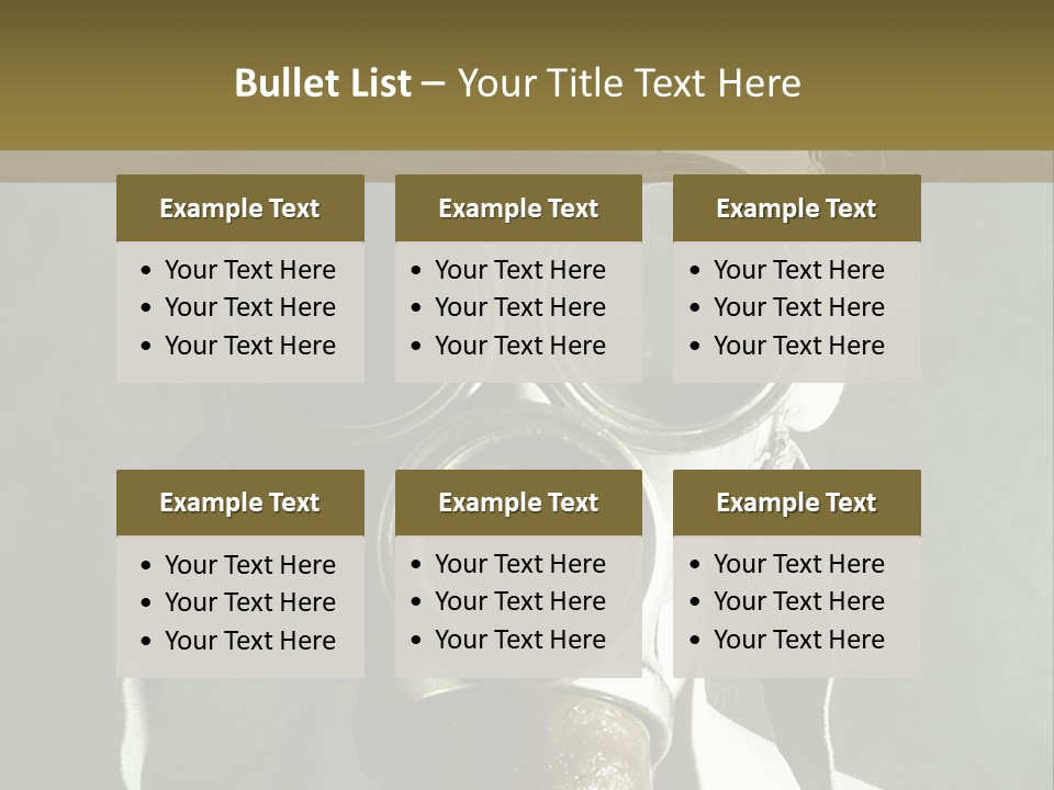 Produce Border Frame PowerPoint Template