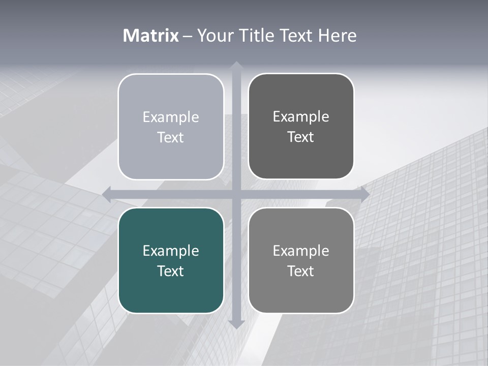 Skyscraper High Roof PowerPoint Template