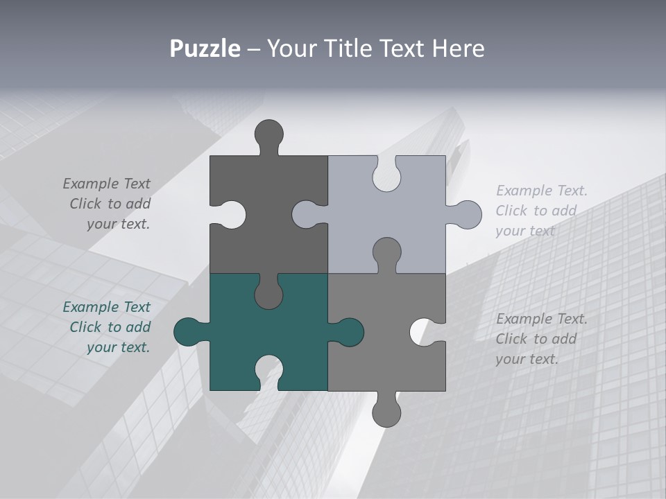 Skyscraper High Roof PowerPoint Template
