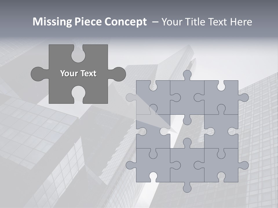 Skyscraper High Roof PowerPoint Template