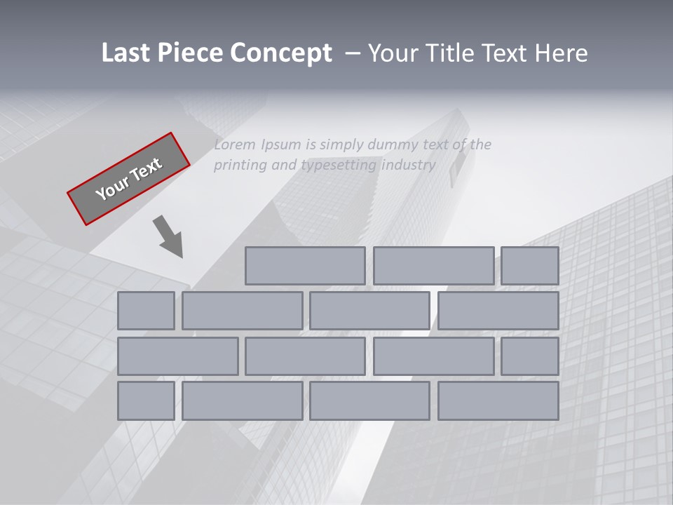Skyscraper High Roof PowerPoint Template