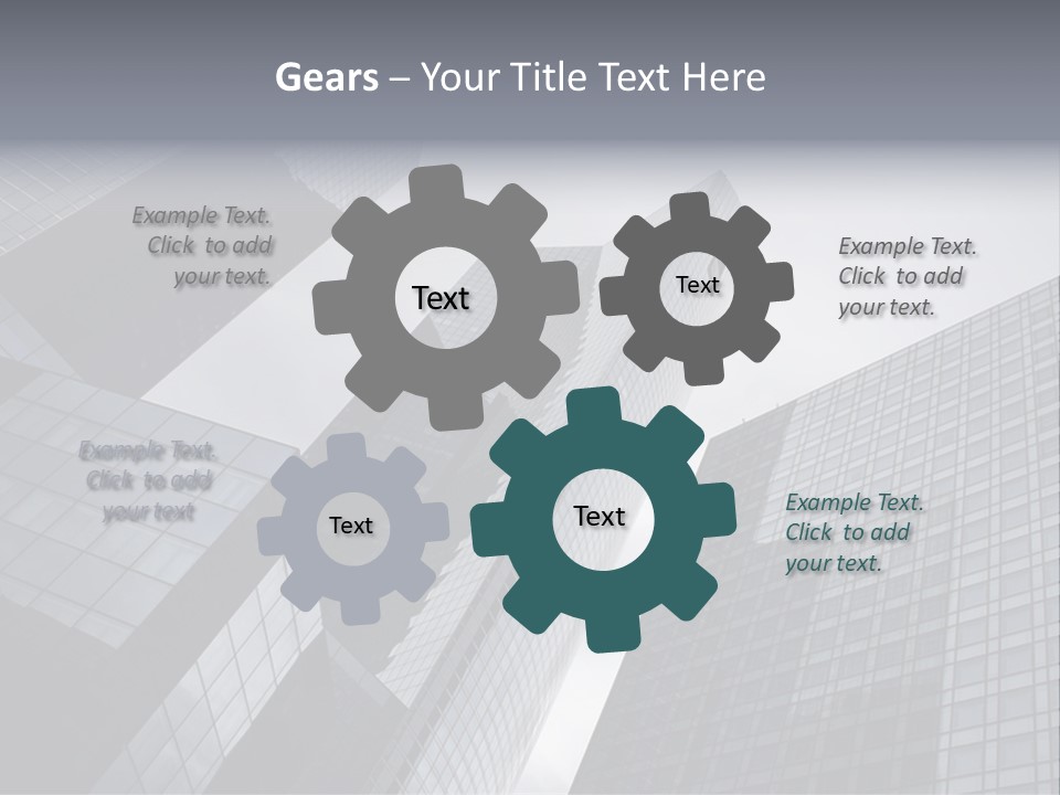 Skyscraper High Roof PowerPoint Template
