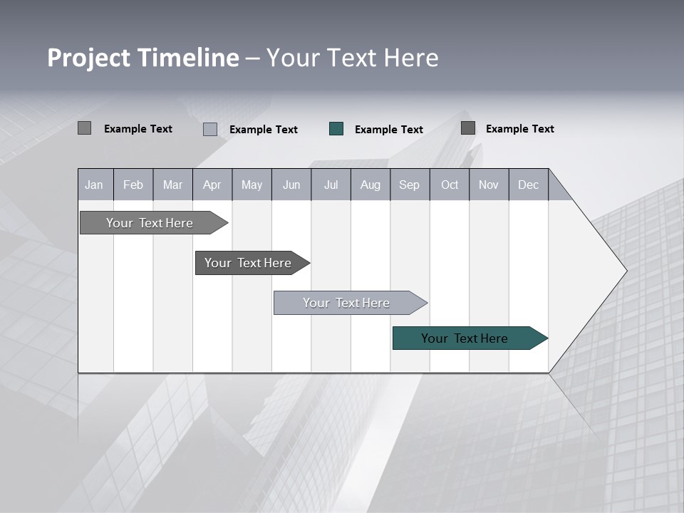 Skyscraper High Roof PowerPoint Template