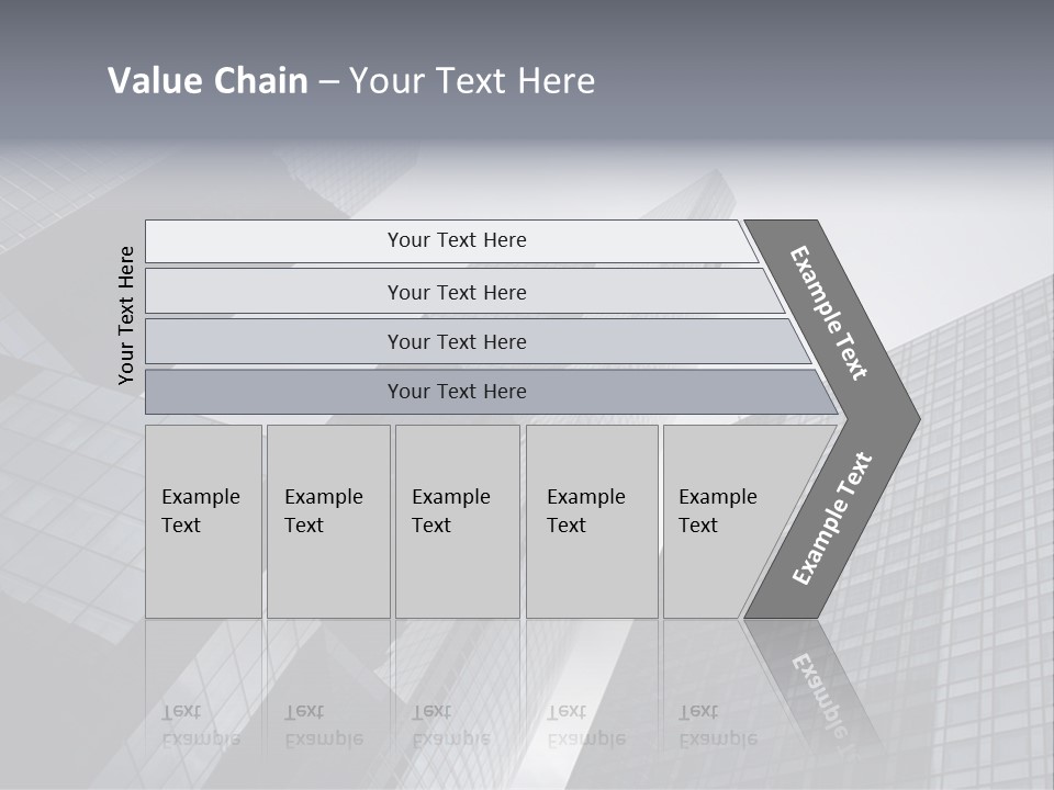 Skyscraper High Roof PowerPoint Template