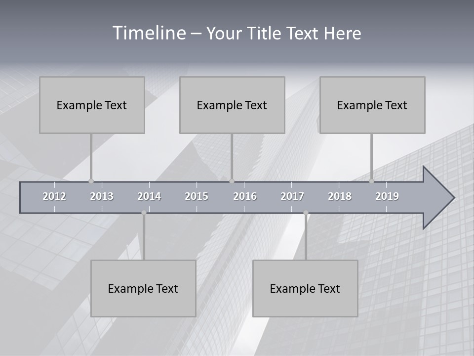 Skyscraper High Roof PowerPoint Template