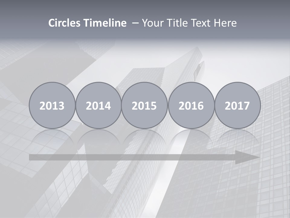 Skyscraper High Roof PowerPoint Template