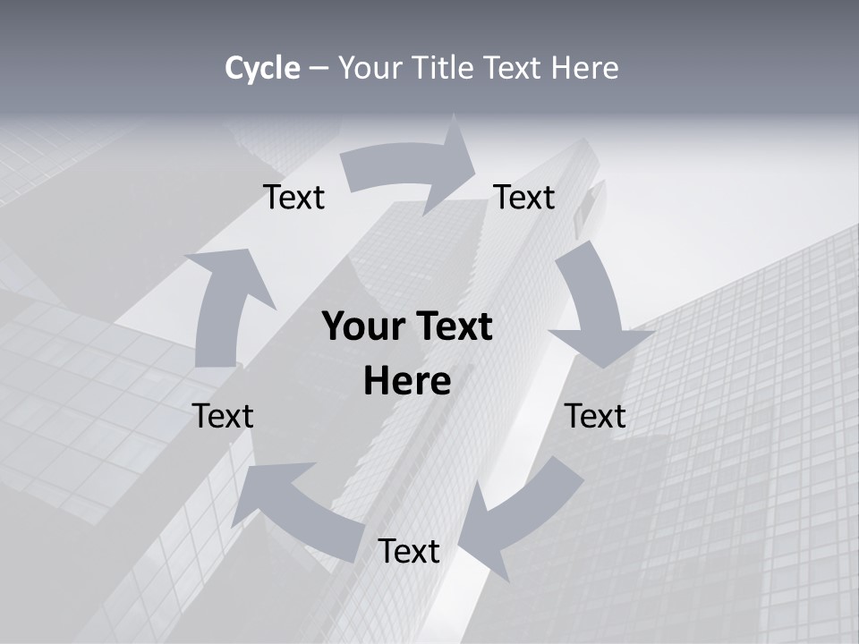 Skyscraper High Roof PowerPoint Template