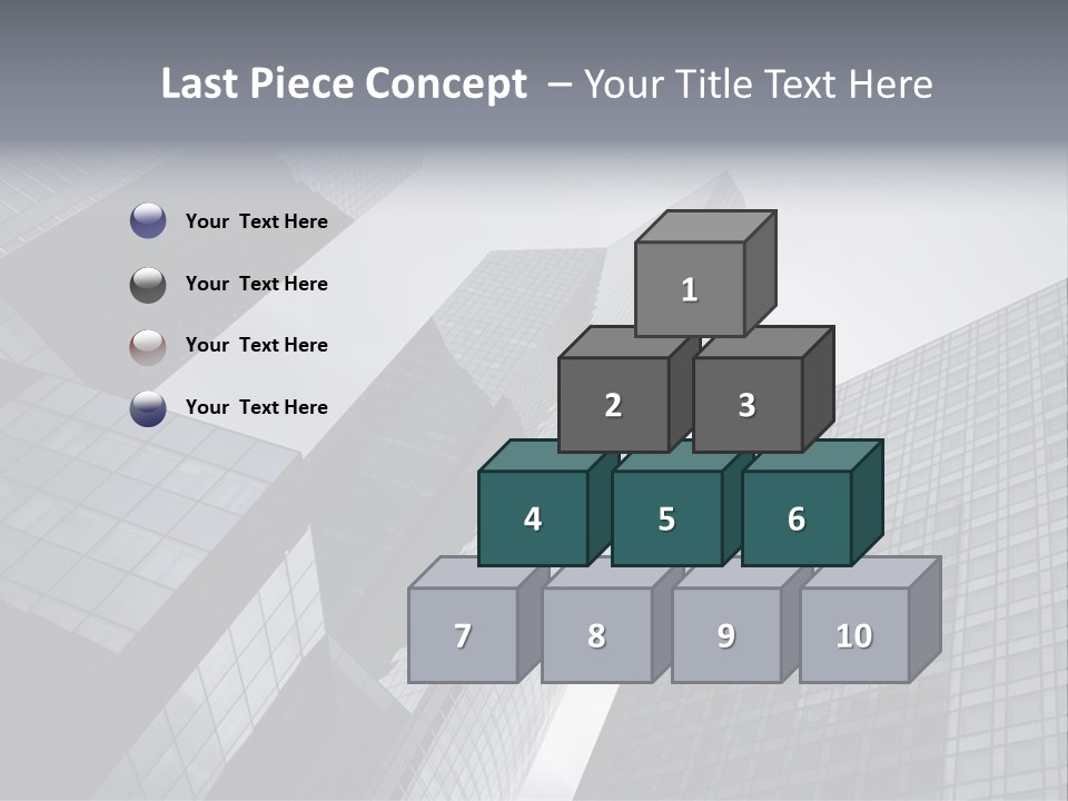 Skyscraper High Roof PowerPoint Template