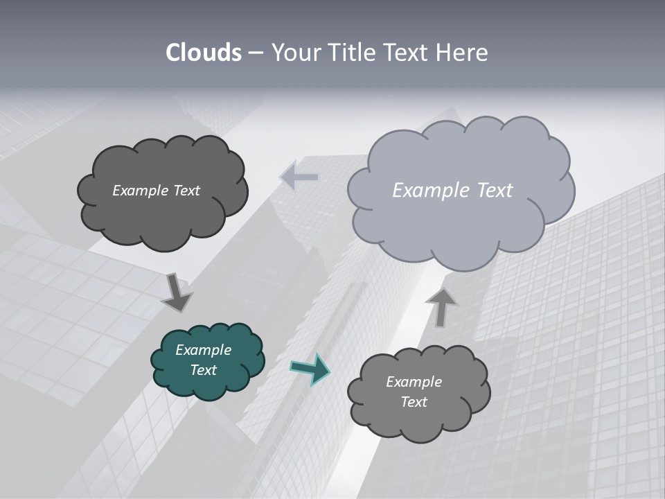 Skyscraper High Roof PowerPoint Template