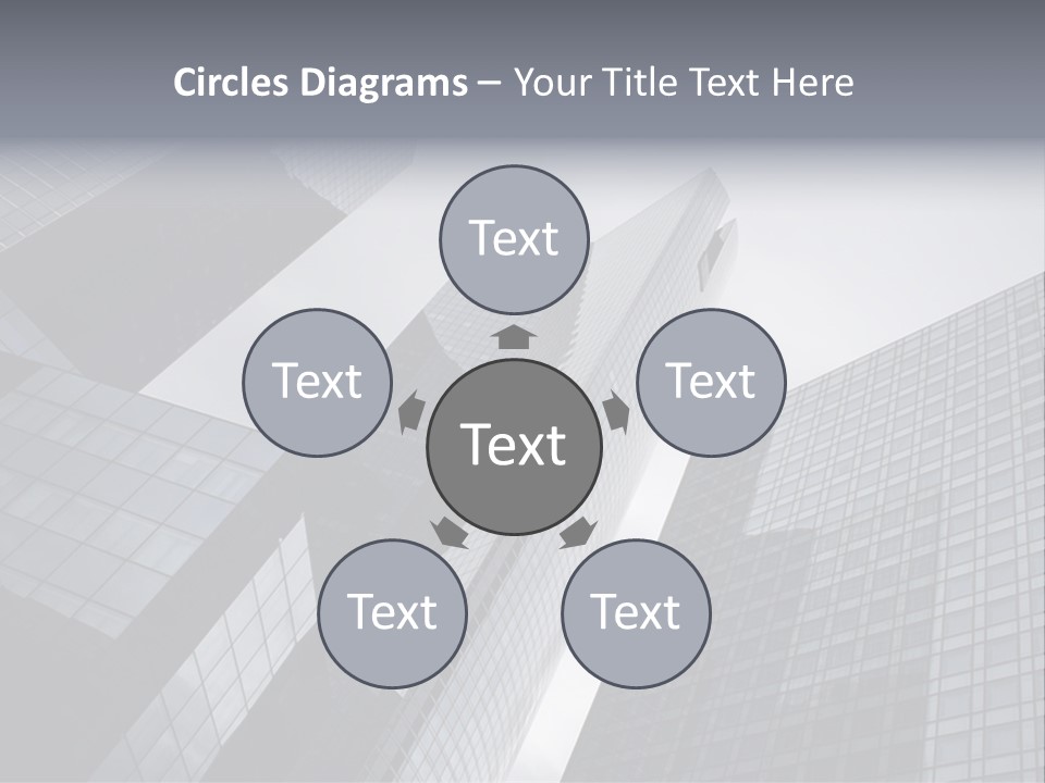 Skyscraper High Roof PowerPoint Template