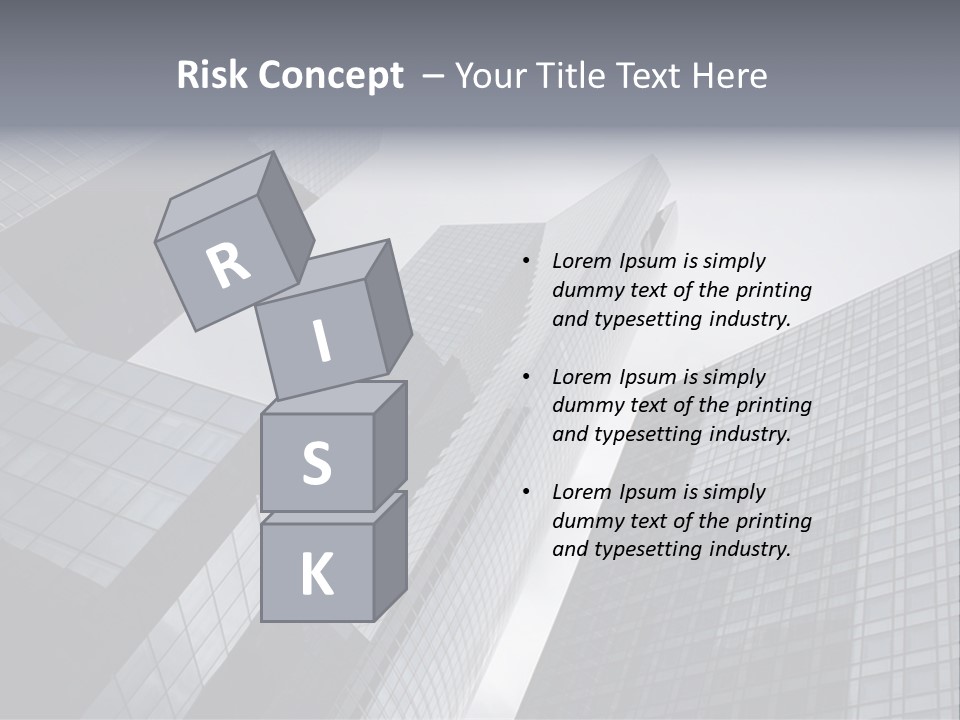 Skyscraper High Roof PowerPoint Template