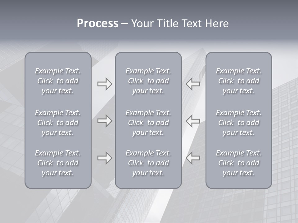 Skyscraper High Roof PowerPoint Template