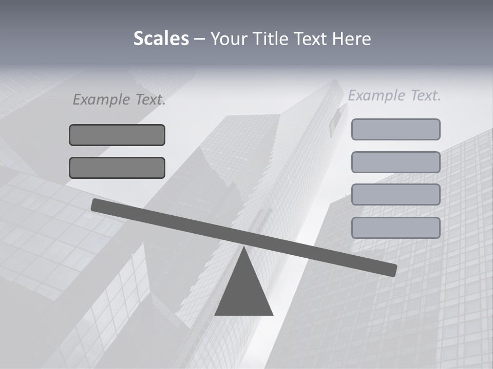 Skyscraper High Roof PowerPoint Template