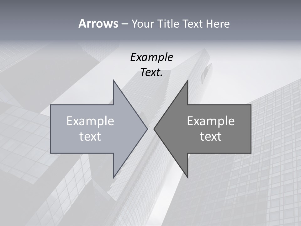 Skyscraper High Roof PowerPoint Template