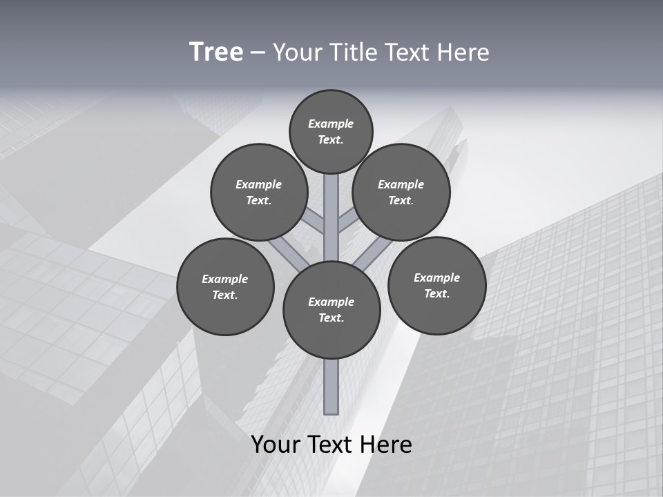 Skyscraper High Roof PowerPoint Template