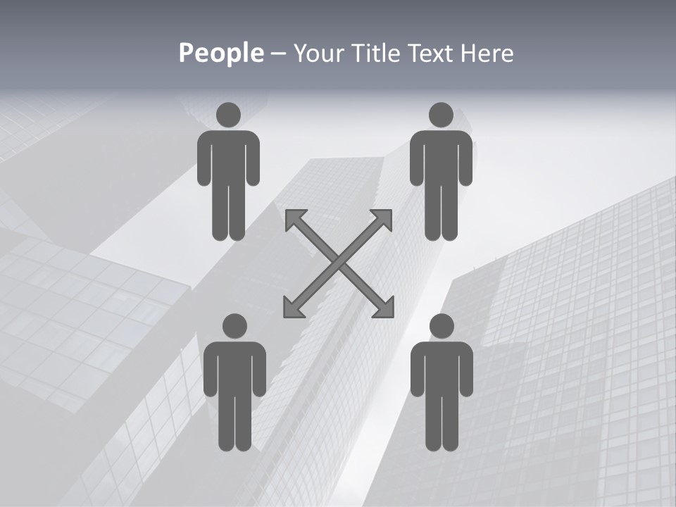 Skyscraper High Roof PowerPoint Template