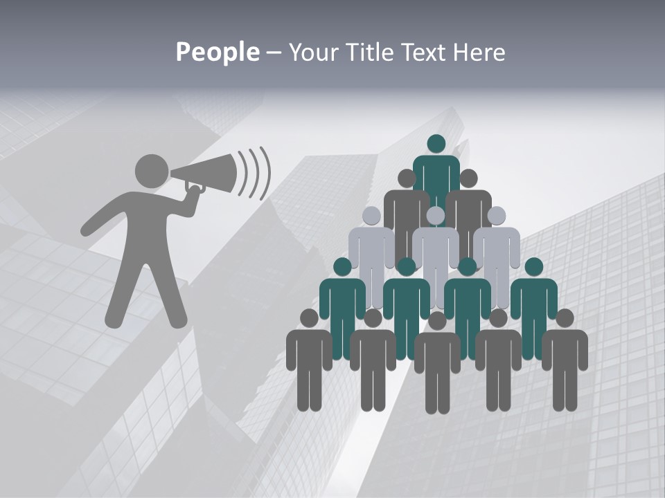 Skyscraper High Roof PowerPoint Template