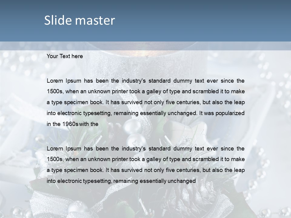 Decoration Celebrate Seasonal PowerPoint Template