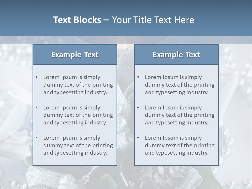 Decoration Celebrate Seasonal PowerPoint Template