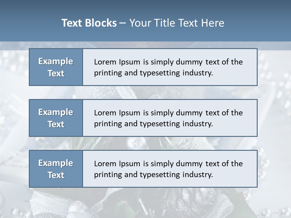 Decoration Celebrate Seasonal PowerPoint Template