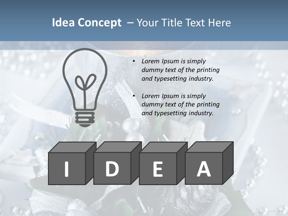 Decoration Celebrate Seasonal PowerPoint Template