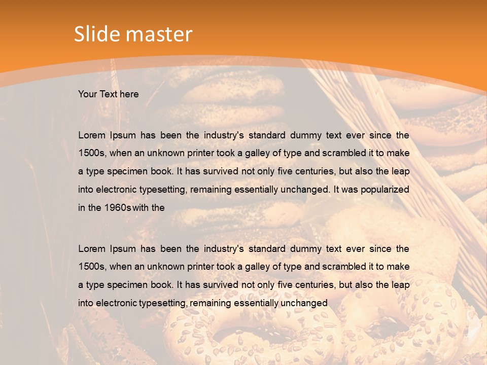 Fresh Rise Dried PowerPoint Template