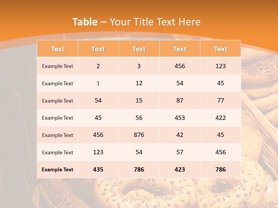 Fresh Rise Dried PowerPoint Template