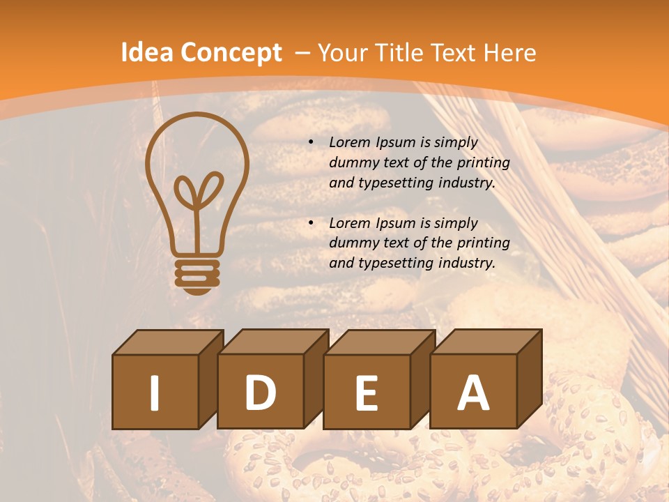 Fresh Rise Dried PowerPoint Template