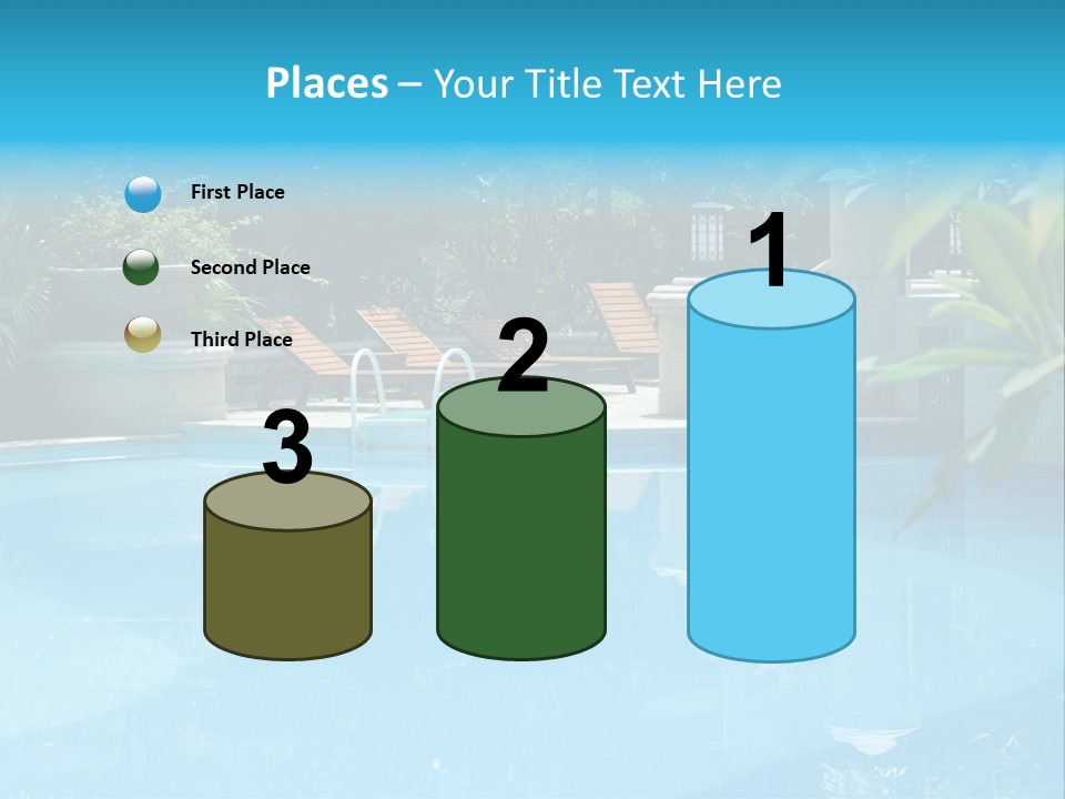 Reflection Decorative Water PowerPoint Template