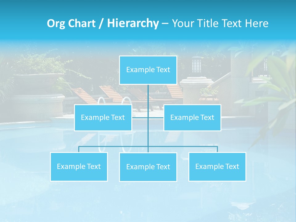 Reflection Decorative Water PowerPoint Template