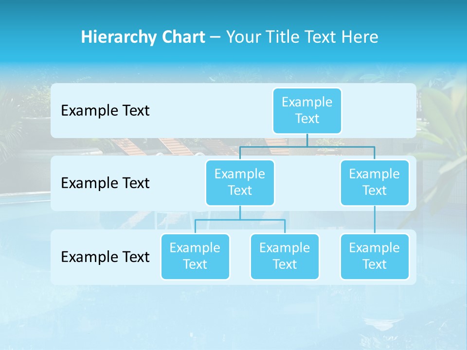 Reflection Decorative Water PowerPoint Template