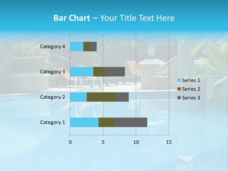 Reflection Decorative Water PowerPoint Template