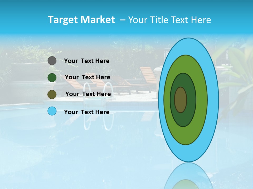 Reflection Decorative Water PowerPoint Template