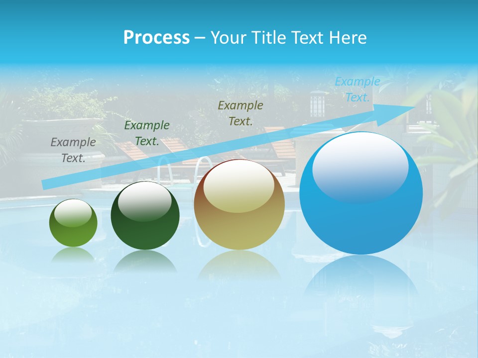 Reflection Decorative Water PowerPoint Template