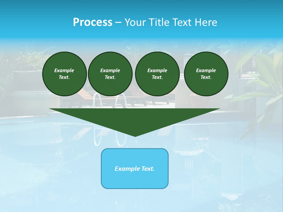 Reflection Decorative Water PowerPoint Template