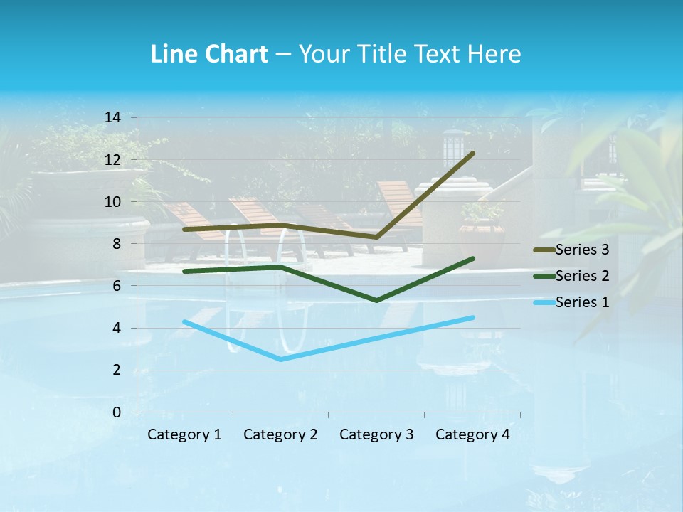 Reflection Decorative Water PowerPoint Template