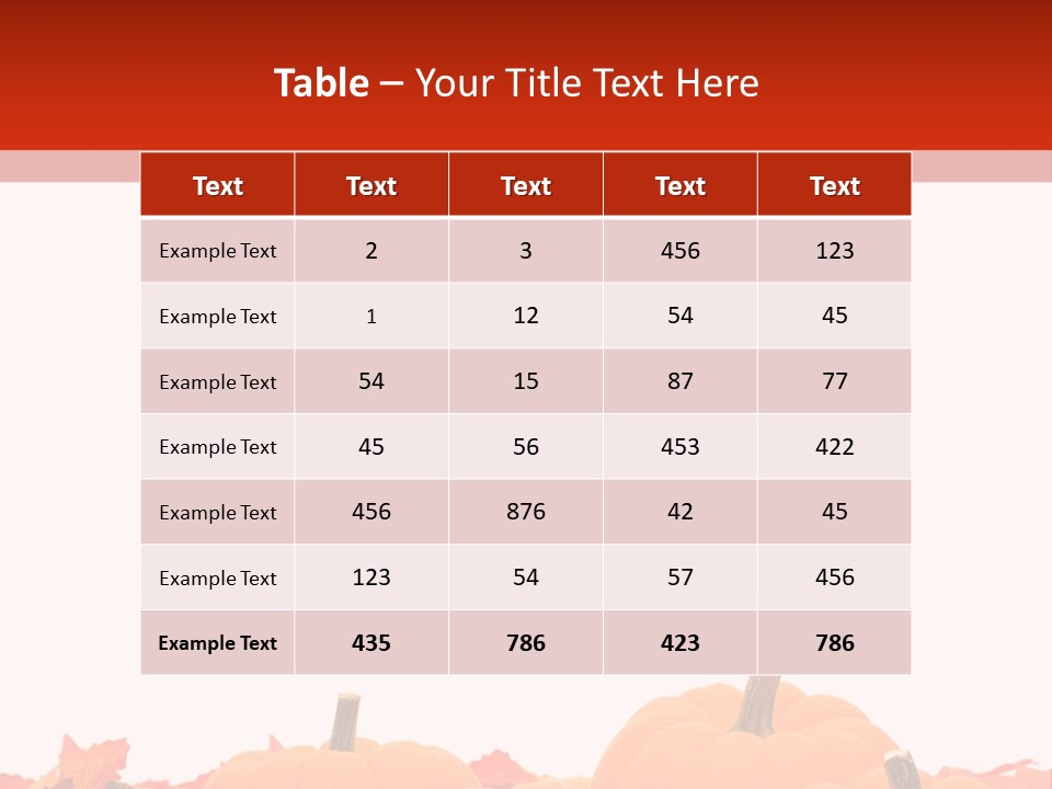 Produce Border Frame PowerPoint Template