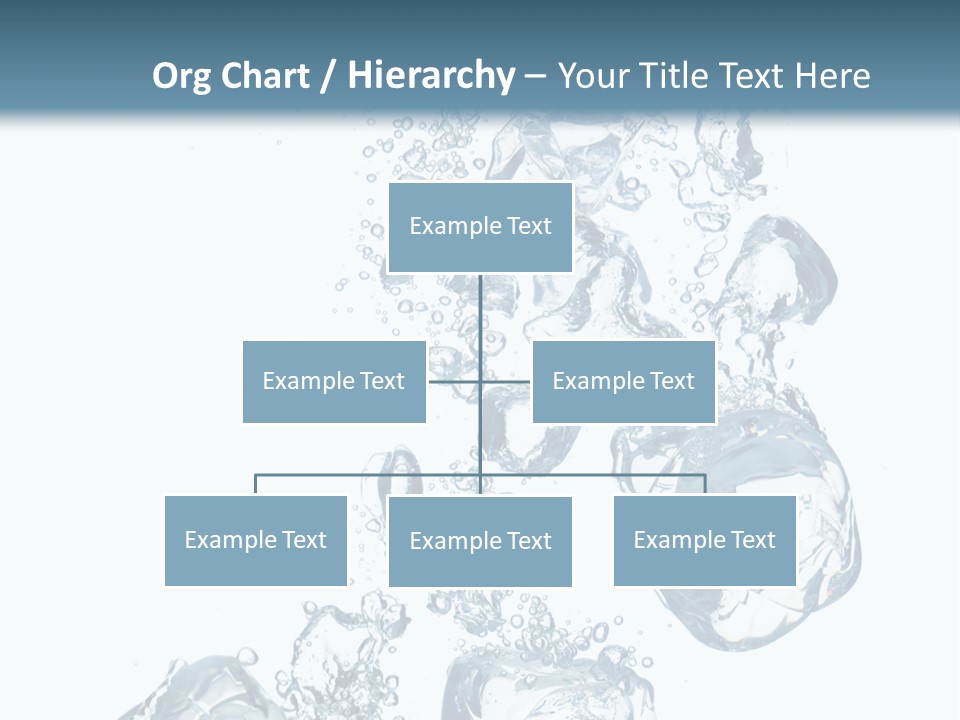 Pure Ice Particle PowerPoint Template