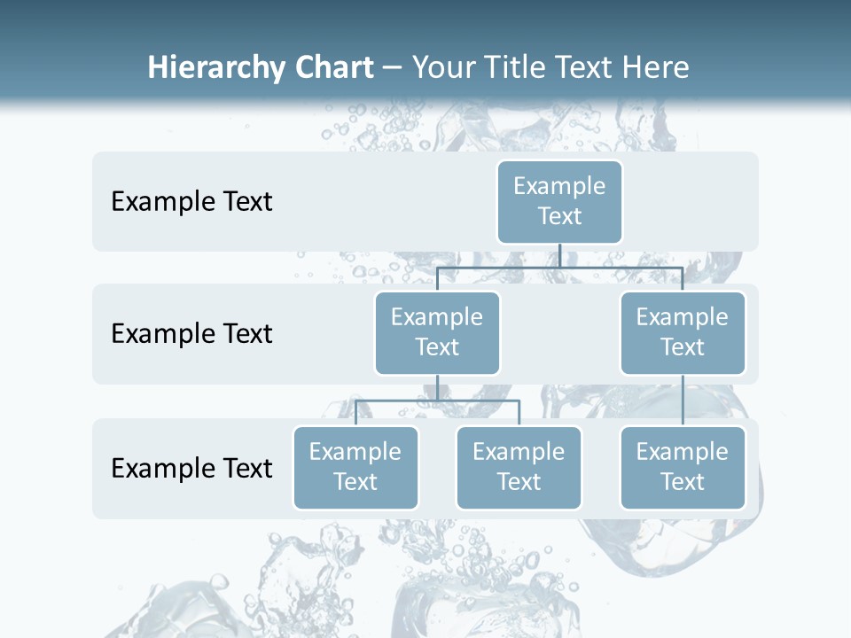 Pure Ice Particle PowerPoint Template