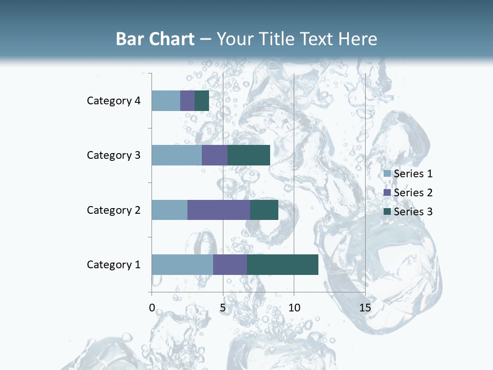 Pure Ice Particle PowerPoint Template