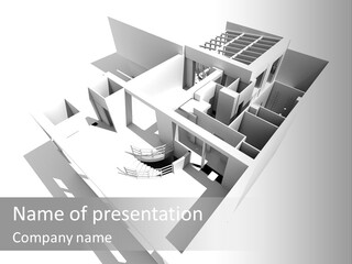 Carpenter Hammer Architecture PowerPoint Template