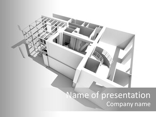 Structure Floor Architectural PowerPoint Template